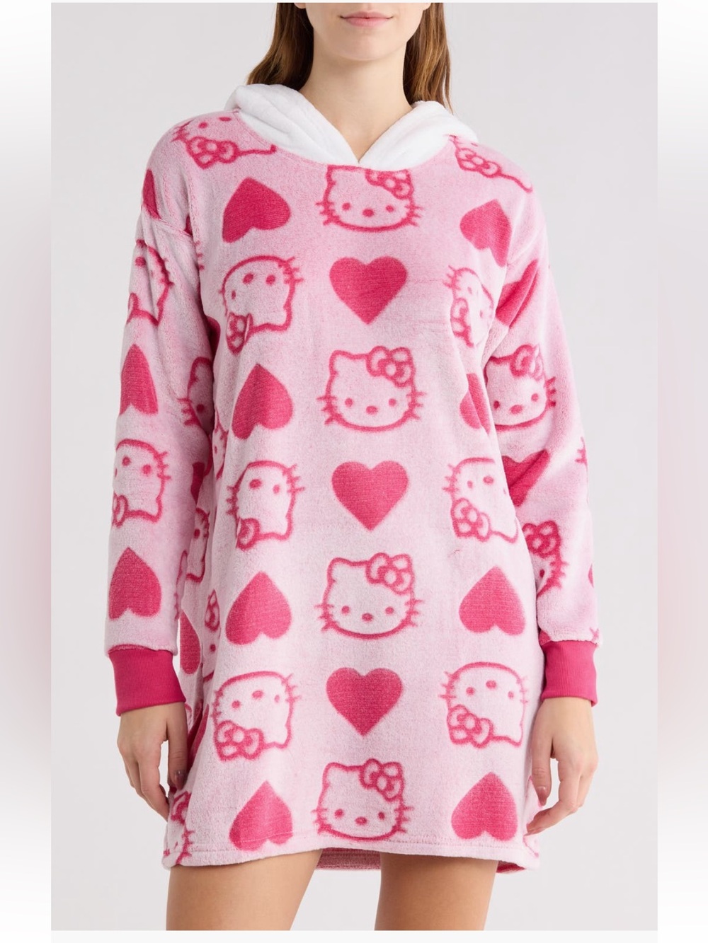 Hello Kitty Hooded Lounger Womens